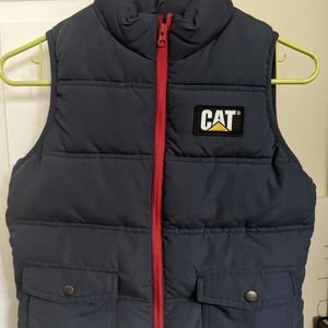 NWOT CAT brand boys puffer vest